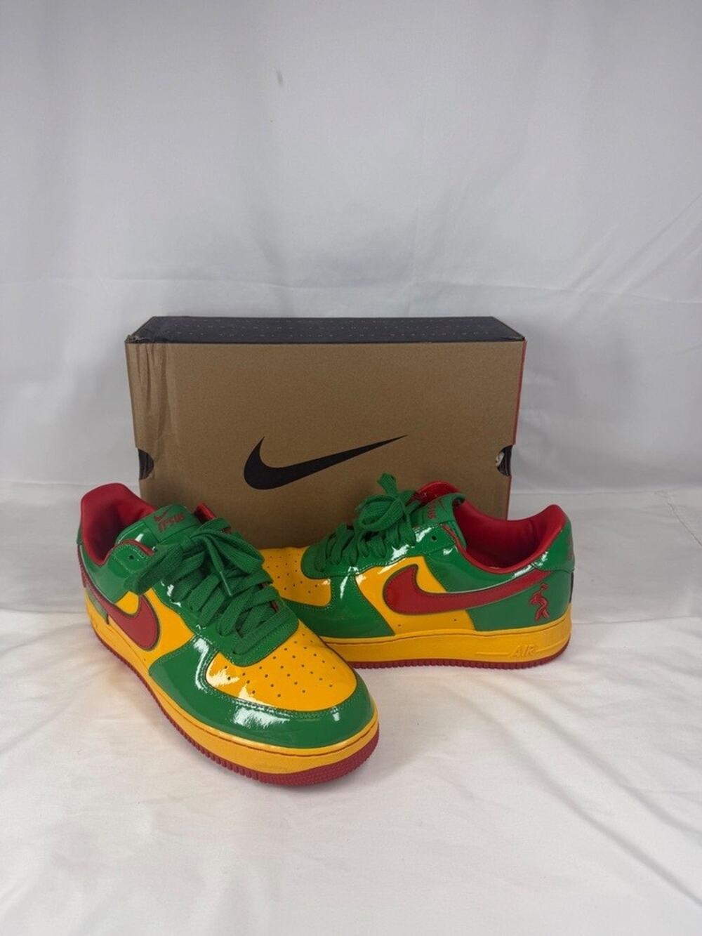Nike US Force 1 Lil Yachty Concrete Boys Lucky Green Size 12 SPB365657